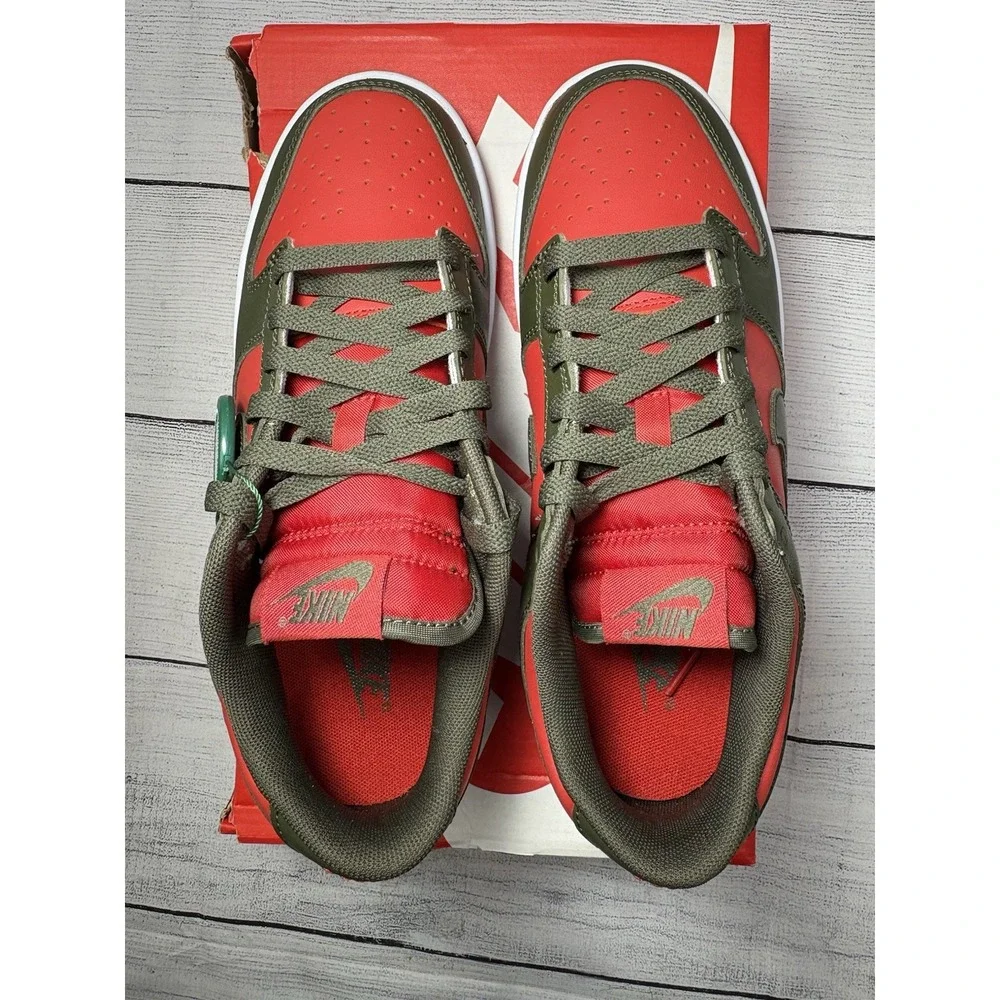 Nike Dunk Low Mystic Red Cargo Khaki 